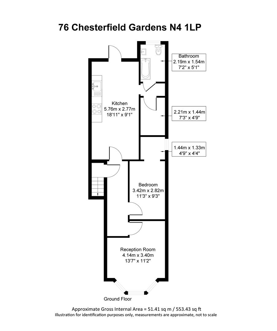 2 bedroom Flat for rent